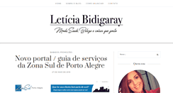 Desktop Screenshot of leticiabidigaray.com